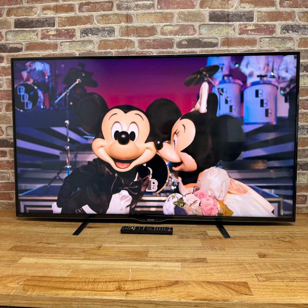シャープ 50V型 4K液晶テレビ AQUOS LC-50US40 動画アプリ○