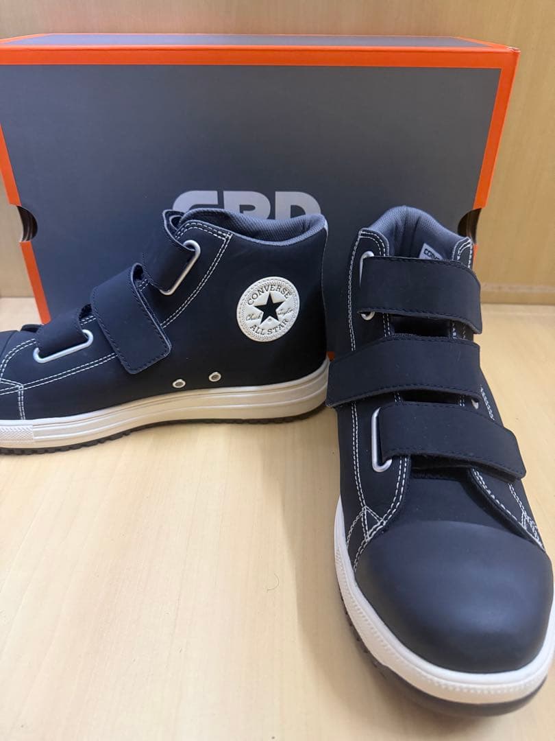 コンバース　オールスター　PS V-3 HI ブラック　27cm 安全靴