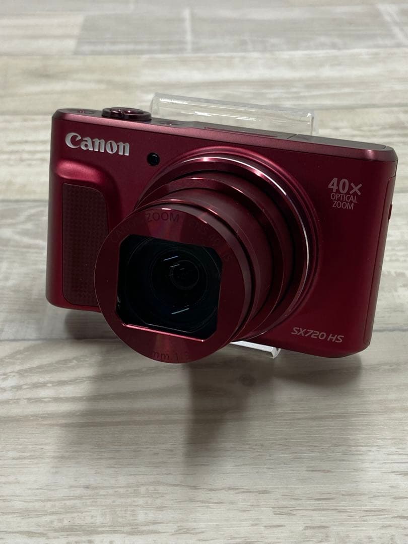 【美品】キャノン Power Shot SX720HS レッド デジタルカメラ