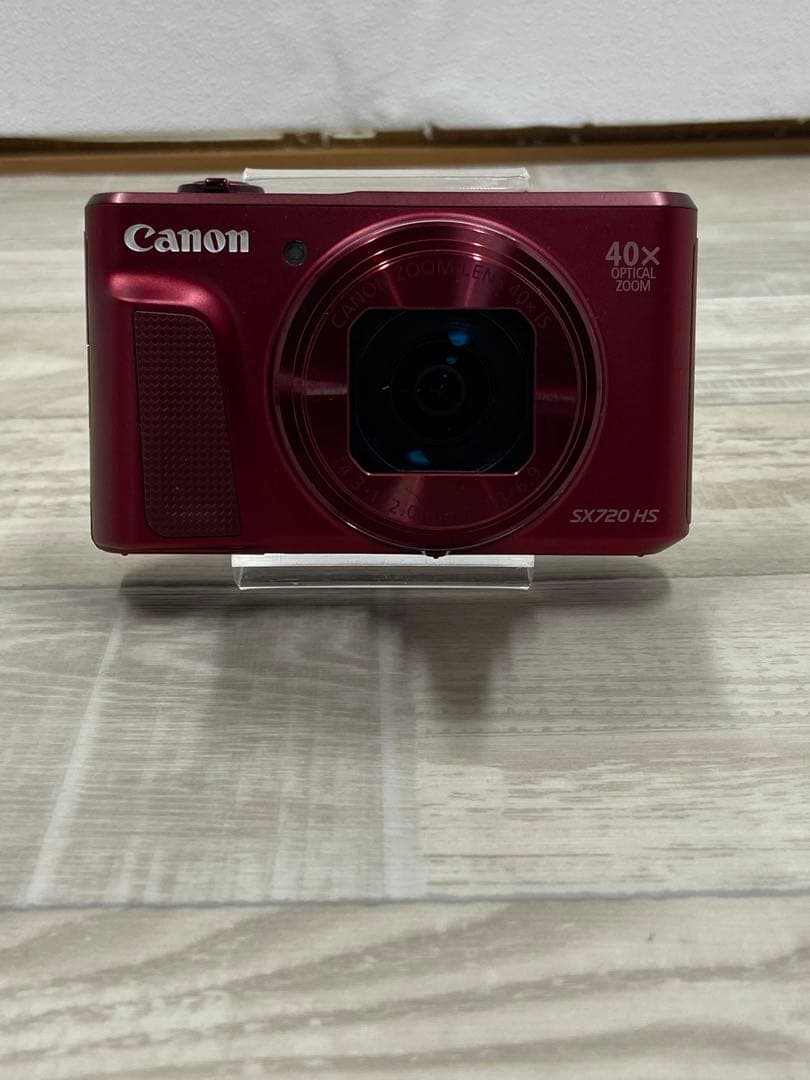 【美品】キャノン Power Shot SX720HS レッド デジタルカメラ