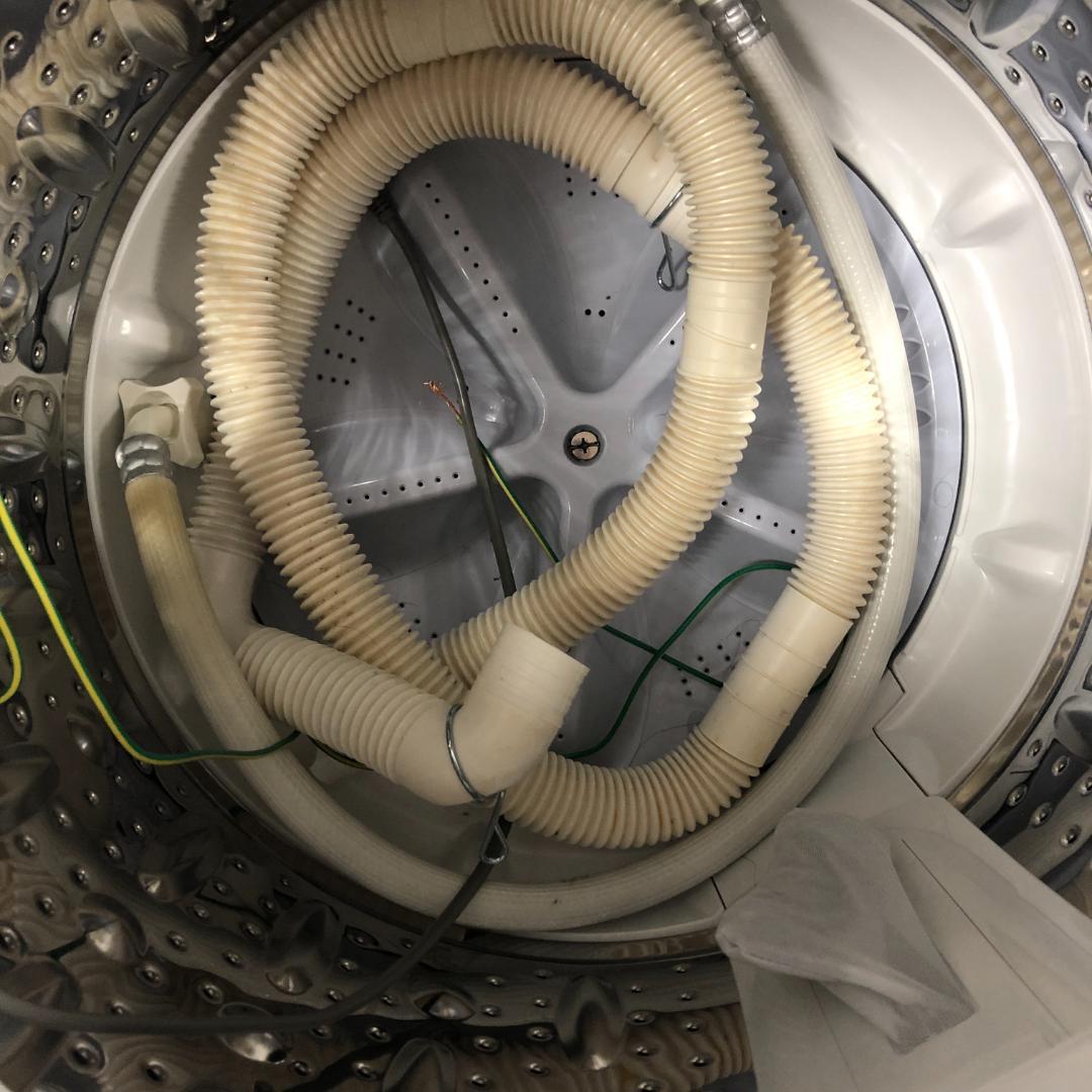 シャープ　全自動洗濯機　2023年製　ES-GE5H-W　高年式 O