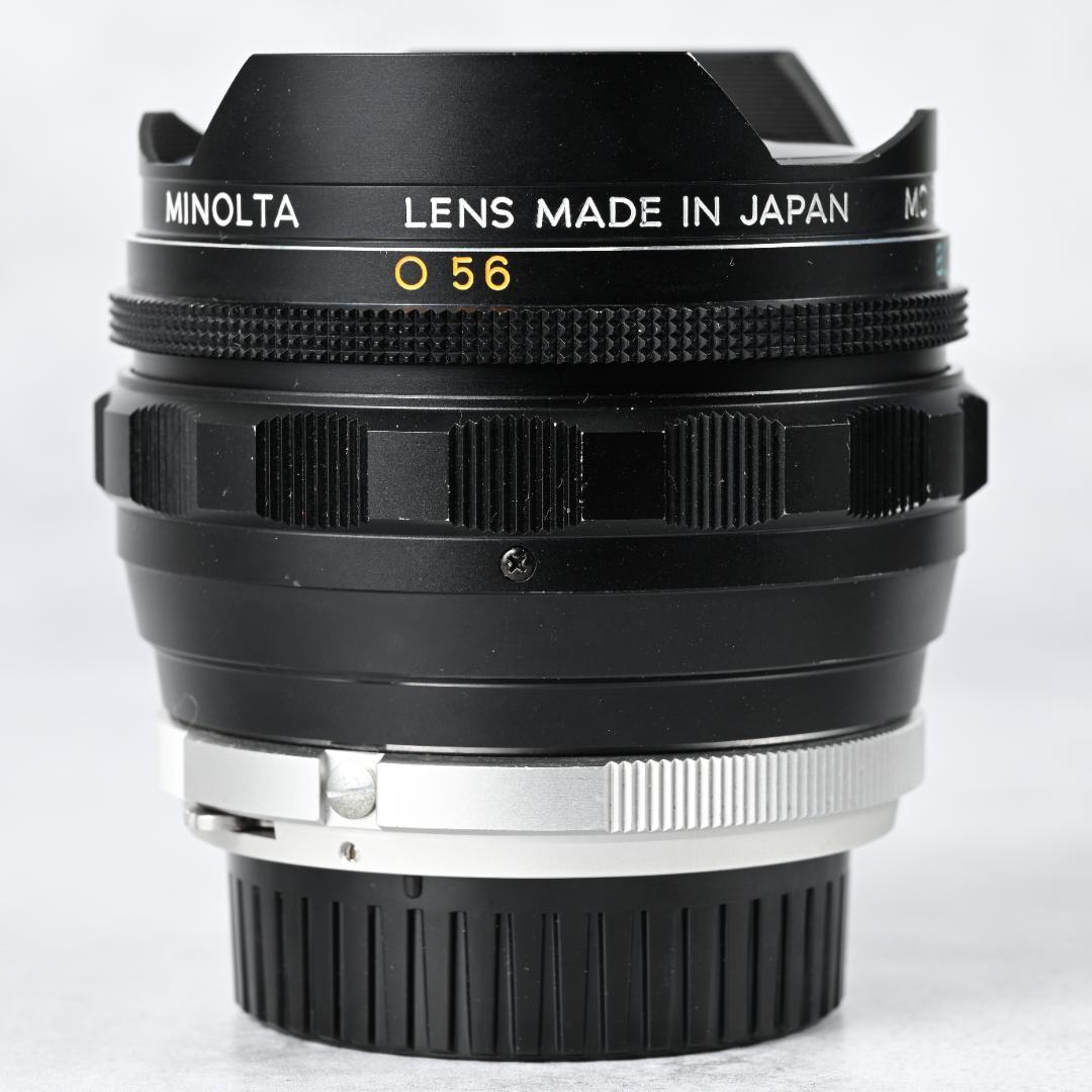 フィルムカメラ MINOLTA MC FISH-EYE ROKKOR-OK 16mm F2.8