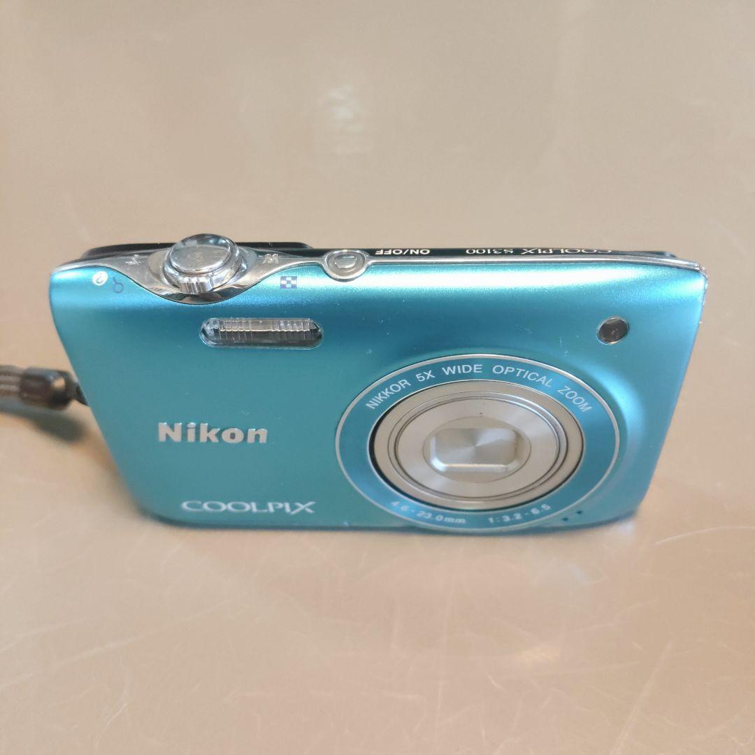 【動作確認済】Nikon COOLPIX S3100 ブルー