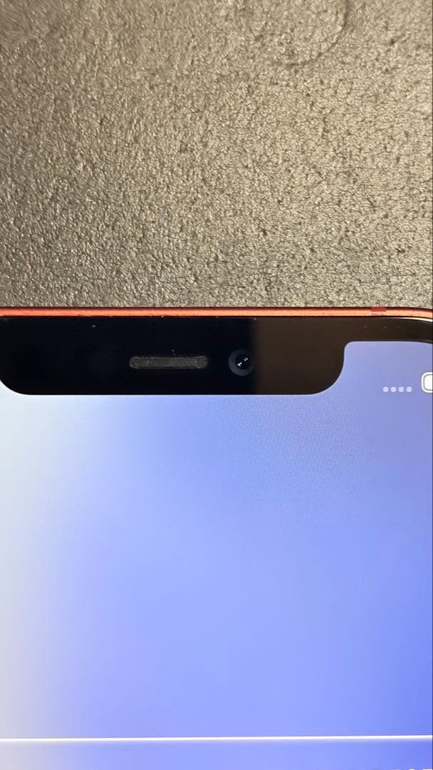 【美品】Apple iPhone 12 レッド 本体 充電ケーブル付