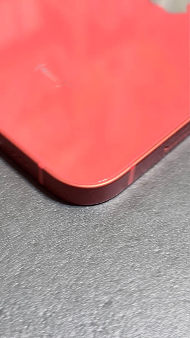 【美品】Apple iPhone 12 レッド 本体 充電ケーブル付