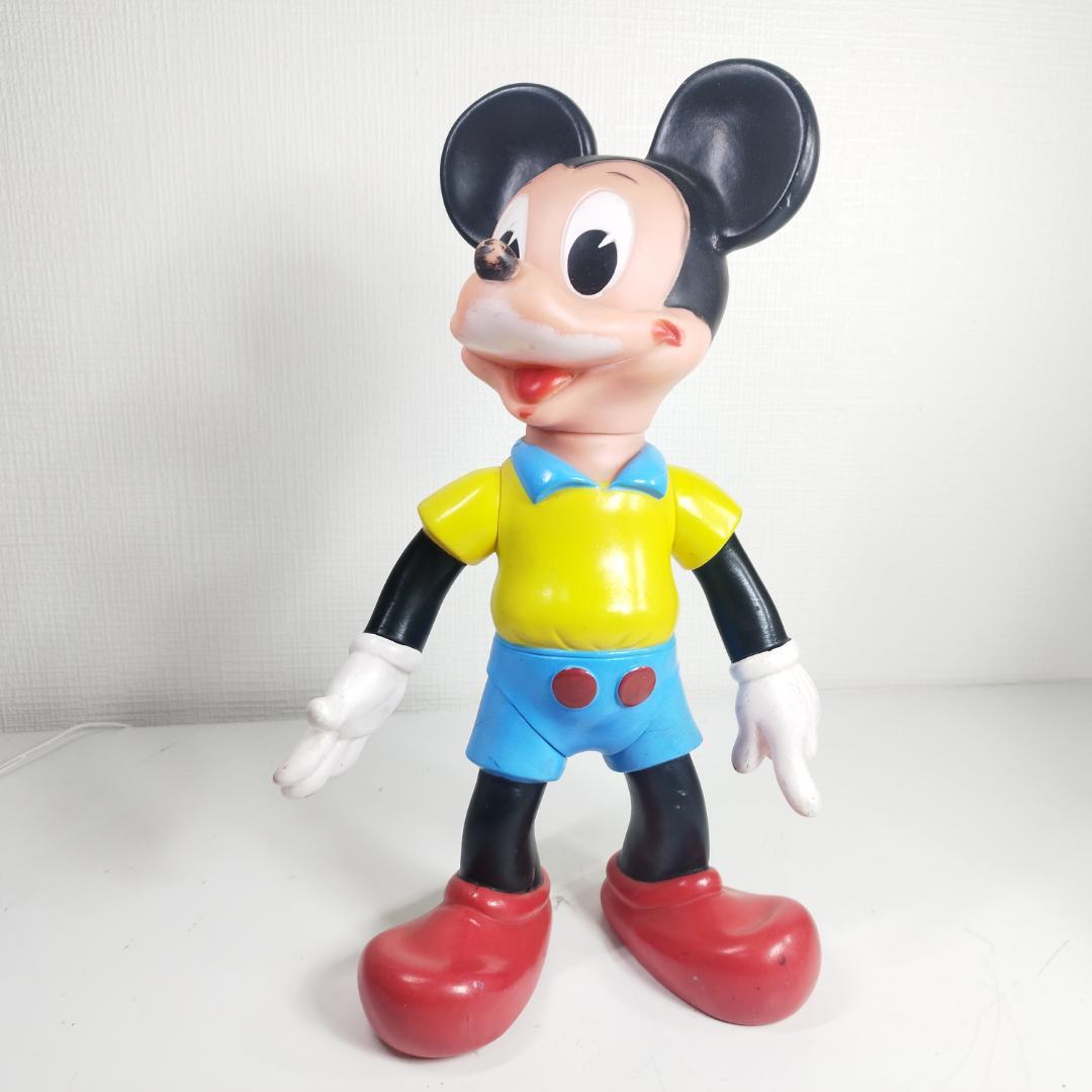 レドラプラスチックミッキーマウス ラバードール ディズニー Ledr ISb2
