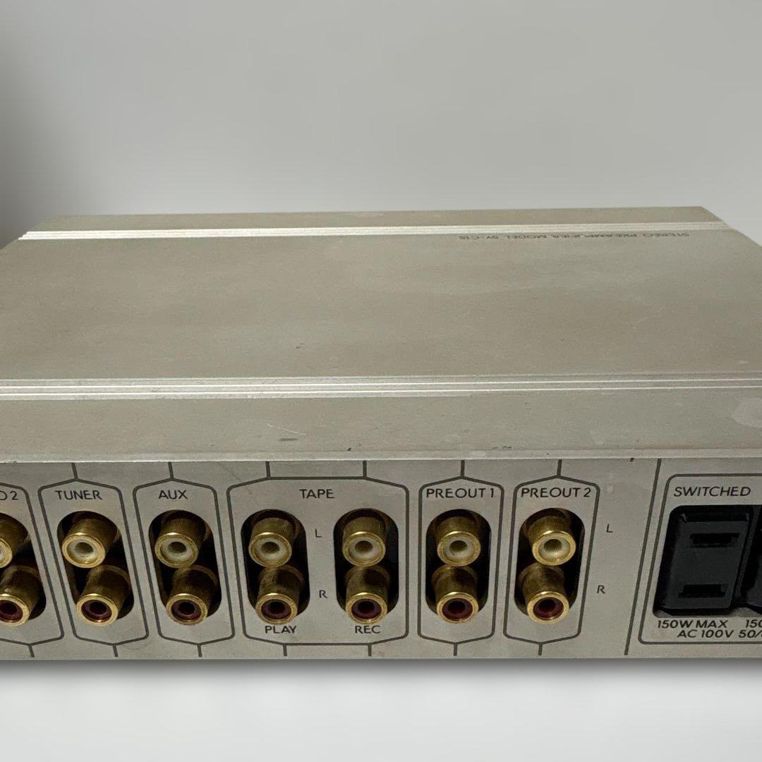 AUREX ステレオプリアンプ　SY-C15 動作品