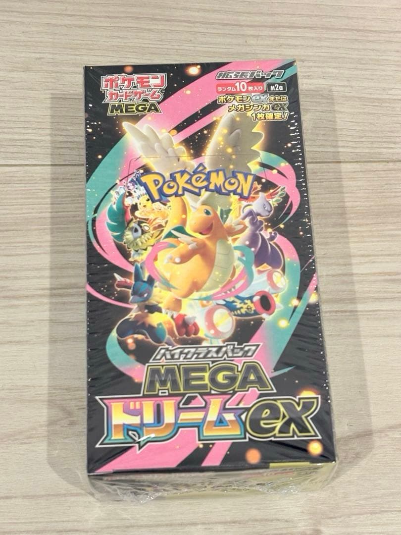【シュリンク付き】ポケモンカードゲーム MEGA ドリームEX BOX新品未開封