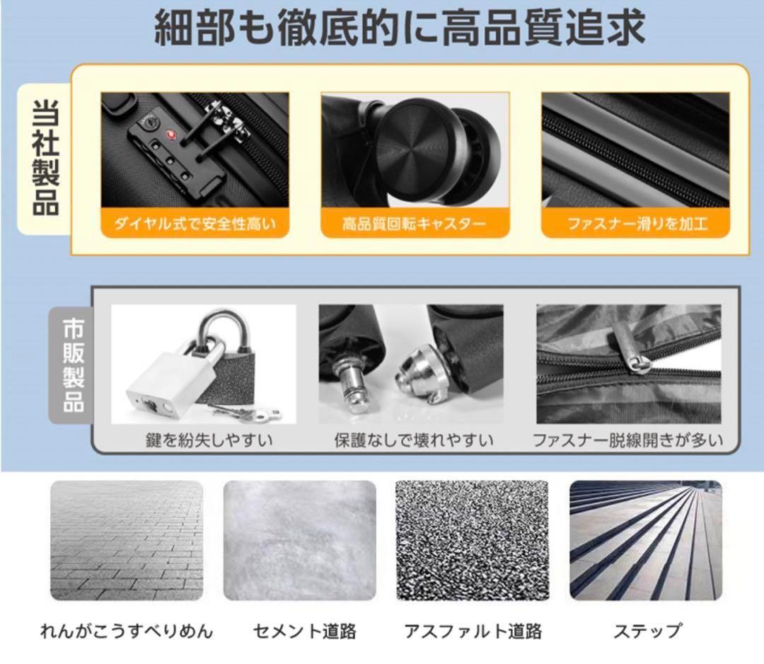 キャリーケース スーツケース 旅行 出張 耐衝撃 カップホルダー付きU88