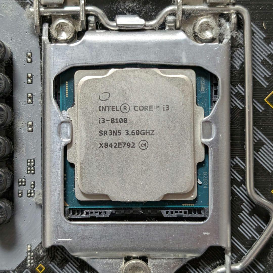 Intel Corei3 8100 ASUS B360M-E Gamingセット