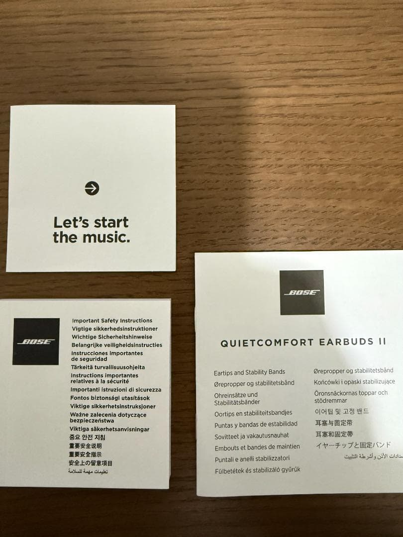 BOSE QUIETCOMFORT EARBUDS Ⅱ　左耳故障