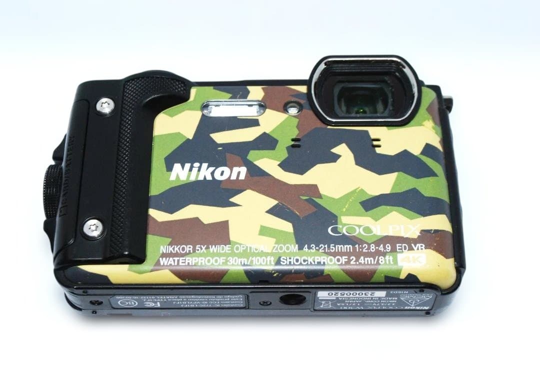 [動作品もジャンク扱いで]Nikon ニコン Coolpix W300 迷彩柄