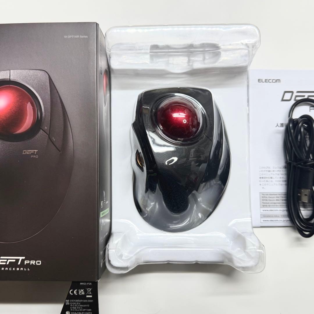 【箱付き】ELECOM DEFT PRO トラックボールマウス