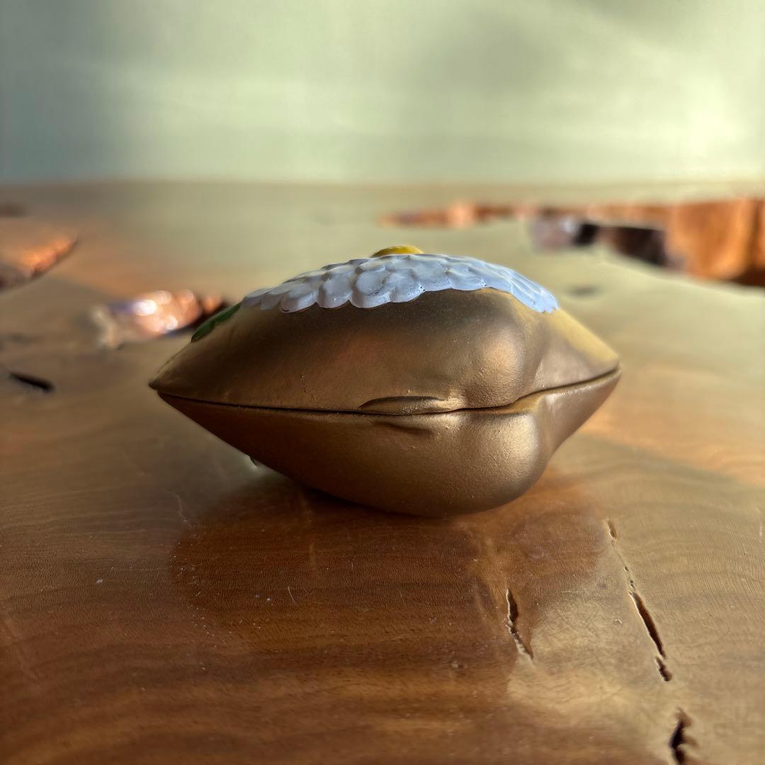 蛤香合 錦染造 利休好 共箱 抹茶碗 茶道具