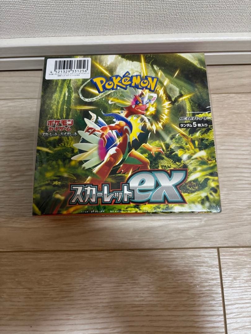 ポケモンカード　未開封　BOX シャイニートレジャー　スカーレットex