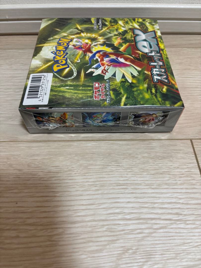 ポケモンカード　未開封　BOX シャイニートレジャー　スカーレットex