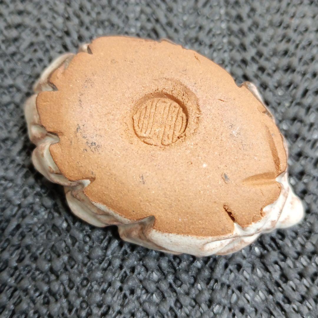 萩焼 松ぼっくり 松実 松笠 香合 茶道具 伝統工芸 アンティーク