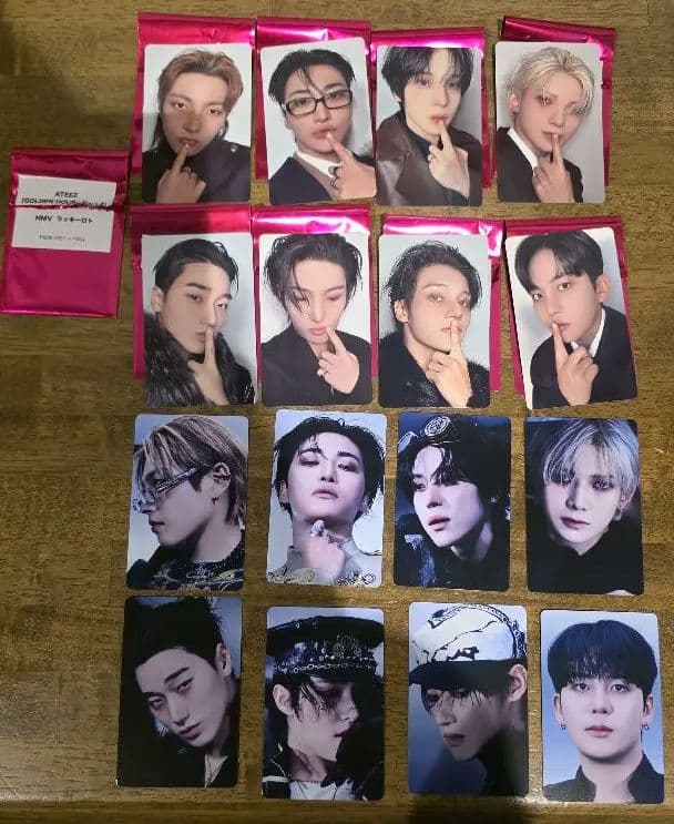 ATEEZ HMV ラキロト 16枚フライヤー8枚セット