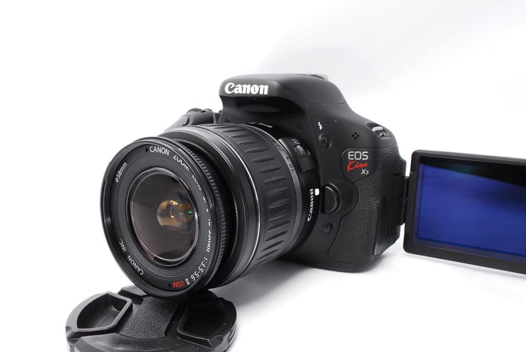 Canon kiss X5 一眼レフカメラ☆デビュー向け☆付属品付きですぐ使える