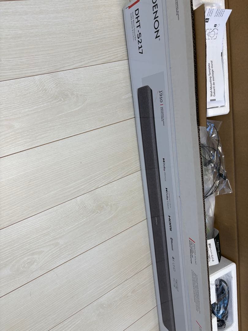 DENON DHT-S217 サウンドバー デノン スピーカー 2023年製