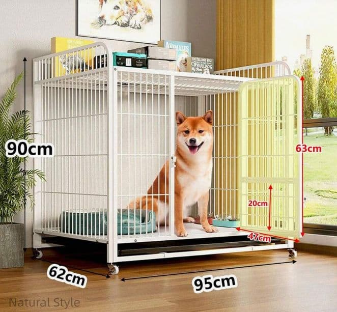 犬用サークル ペットケージ キャスター付き 錆びにくい 室内外兼用