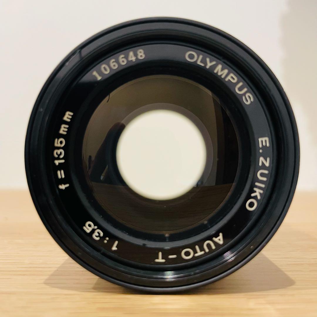 オリンパス E.ZUIKO AUTO-T 1:3.5 135mm カメラ レンズ