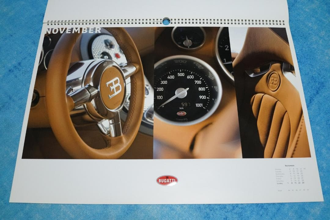 ブガッティ ヴェイロン 2009年 カレンダー