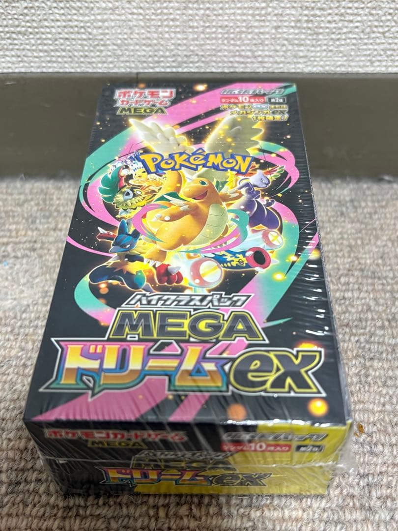 【シュリンク付き】ポケモンカードゲーム MEGA ドリームEX【新品】