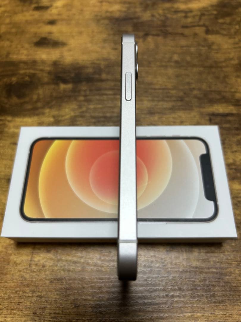 【美品】iPhone12mini ホワイト 64GB 84% SIMフリー