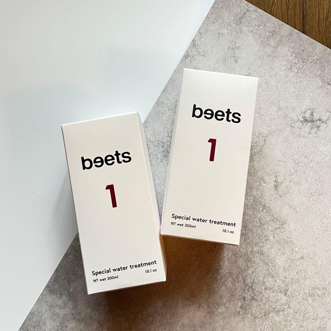 【未使用】beets ビーツウォータートリートメント300ml×2本 入浴剤付き