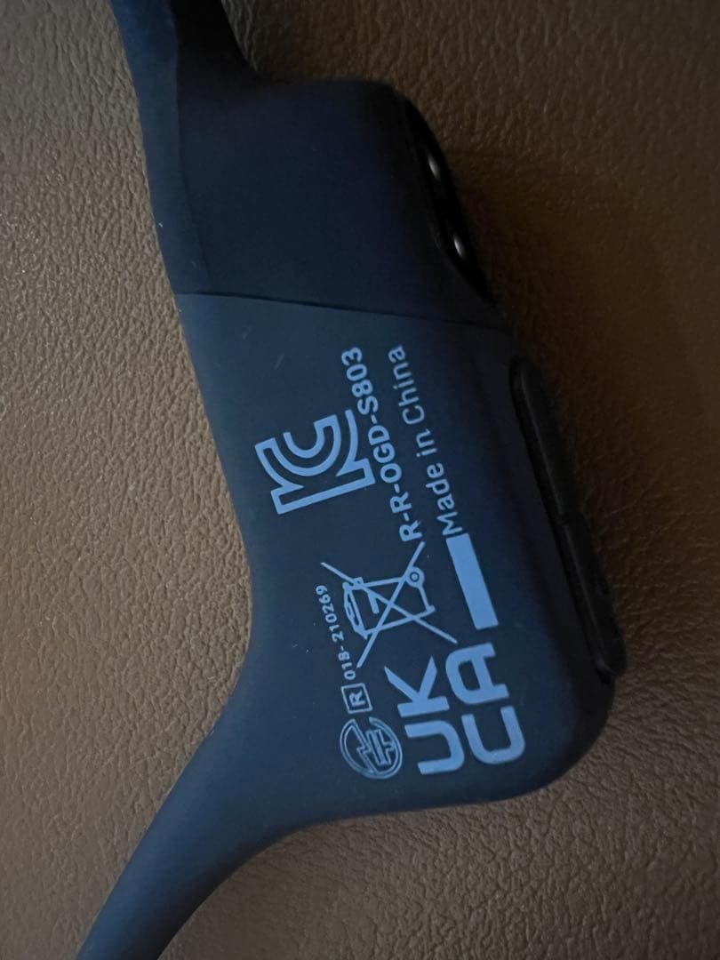 SHOKZ OPENRUN S803ワイヤレス骨伝導ヘッドフォンイヤホンブラック