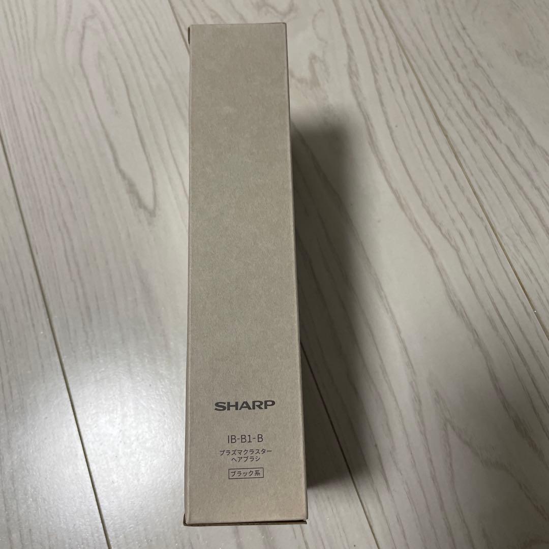 SHARP プラズマクラスターヘアブラシ　IB-B1-B スカルプブラシ　黒