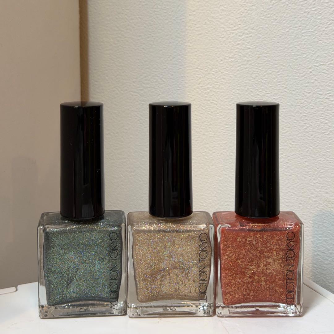ADDICTION ネイルカラー 6本セット 限定　ネイルポリッシュ まとめ売り