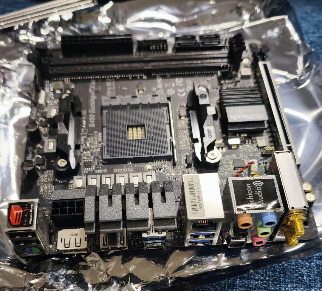 ASRock B450 Gaming-ITX/ac マザーボード