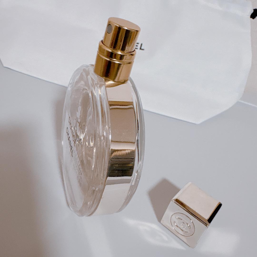 残量半分ほど CHANEL オータンドゥル 50ml ＆巾着ポーチ