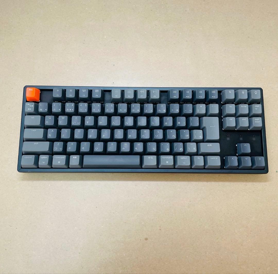 KeychronK8J3-JISバックライト茶軸日本語配列【C2455-100】