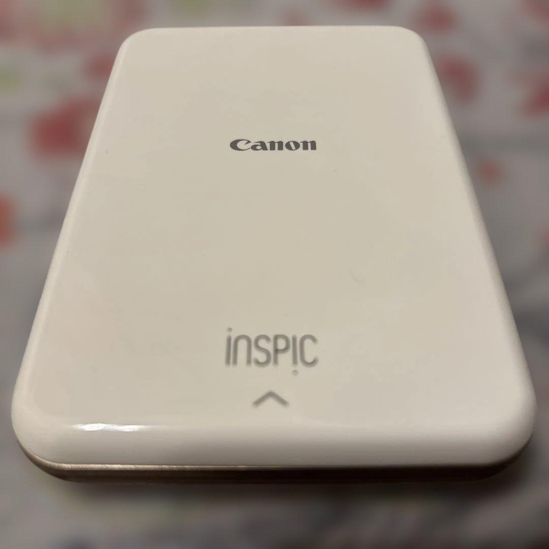 Canon inSPIC プリンター ホワイト/ゴールド