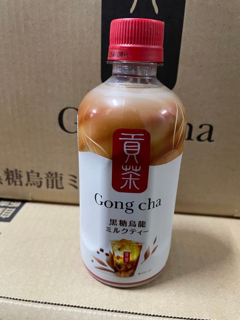 激安　ゴンチャ　烏龍茶ミルクティー　2ケース48本 送料込み1ケース4498円