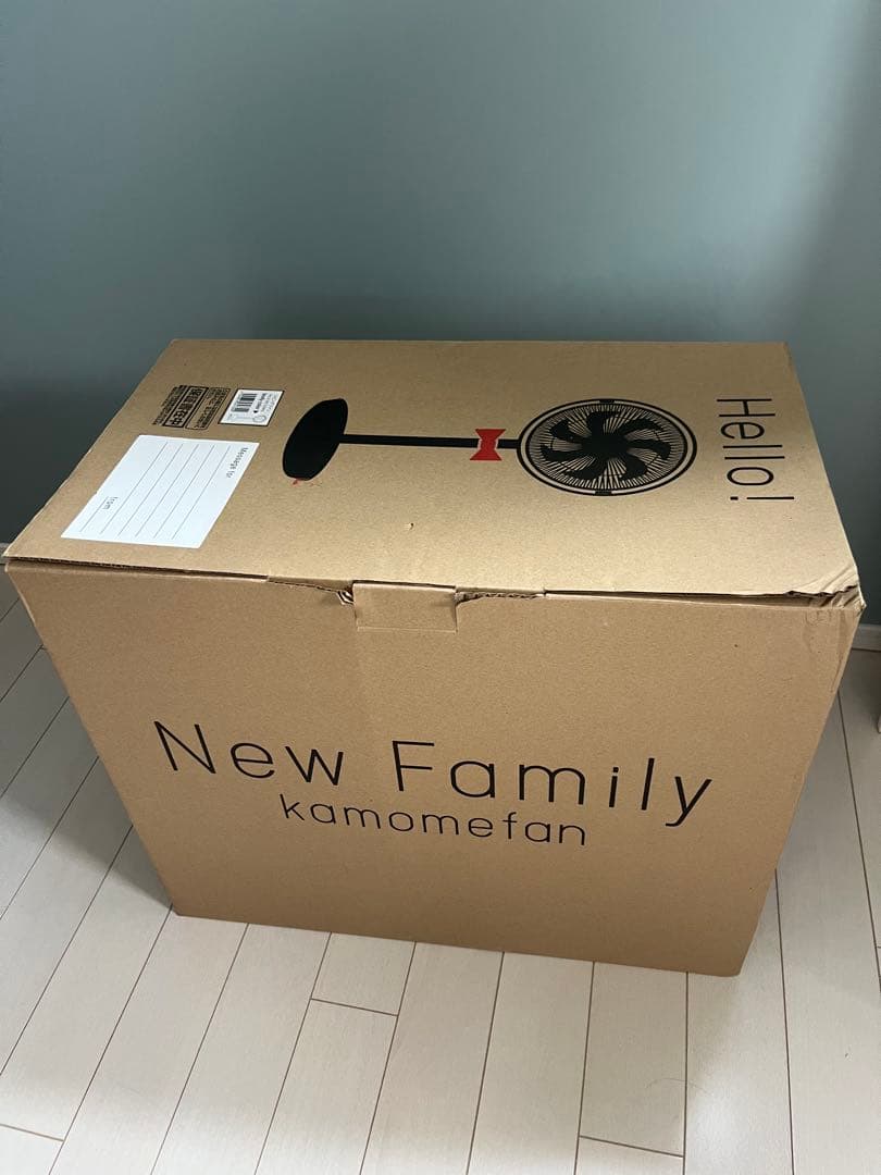 kamomefan カモメファン 扇風機 リモコン付き ホワイト