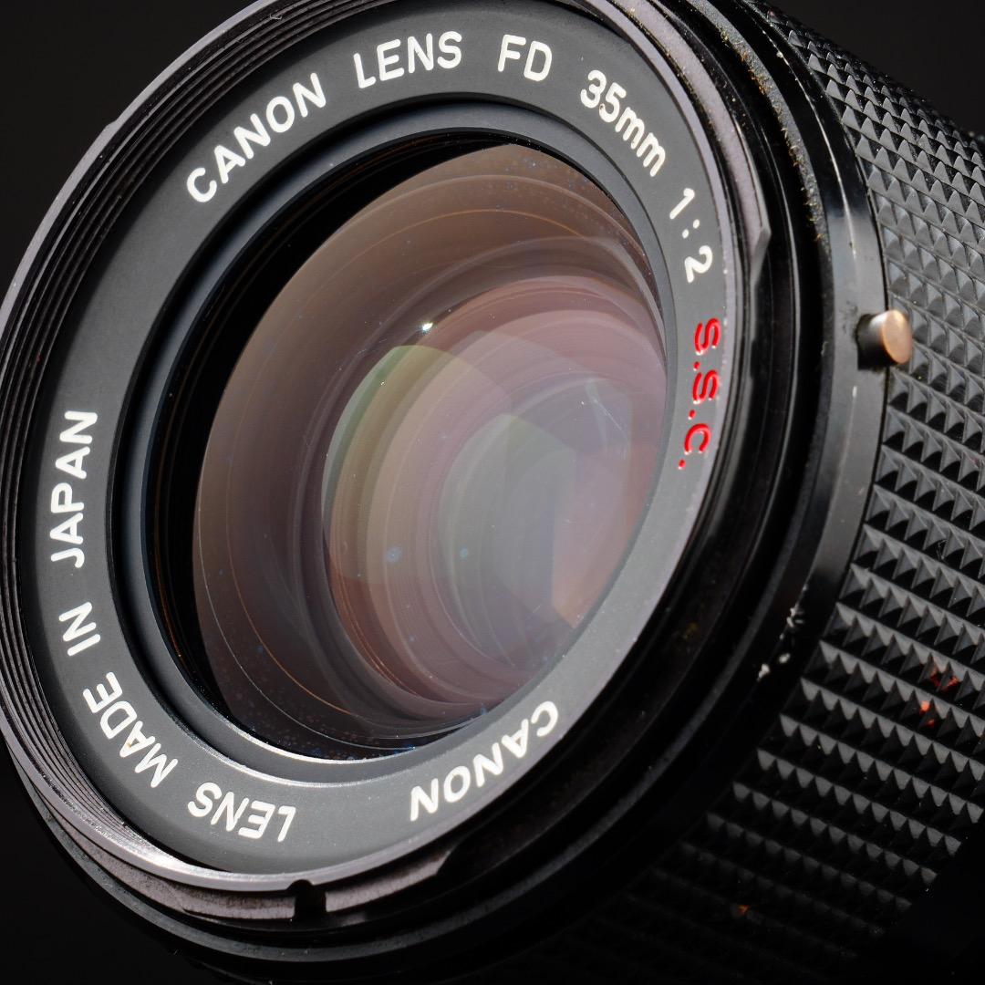 【整備＆テスト済】Canon FD 35mm F2 S.S.C キャノン 877
