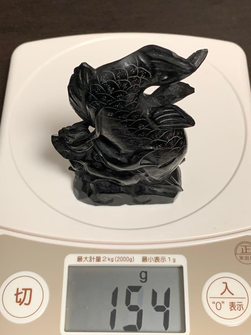 《美品》《送料無料》⭐︎鯱鉾しゃちほこ 黒 置物 縁起物 オブジェ ♪⭐︎