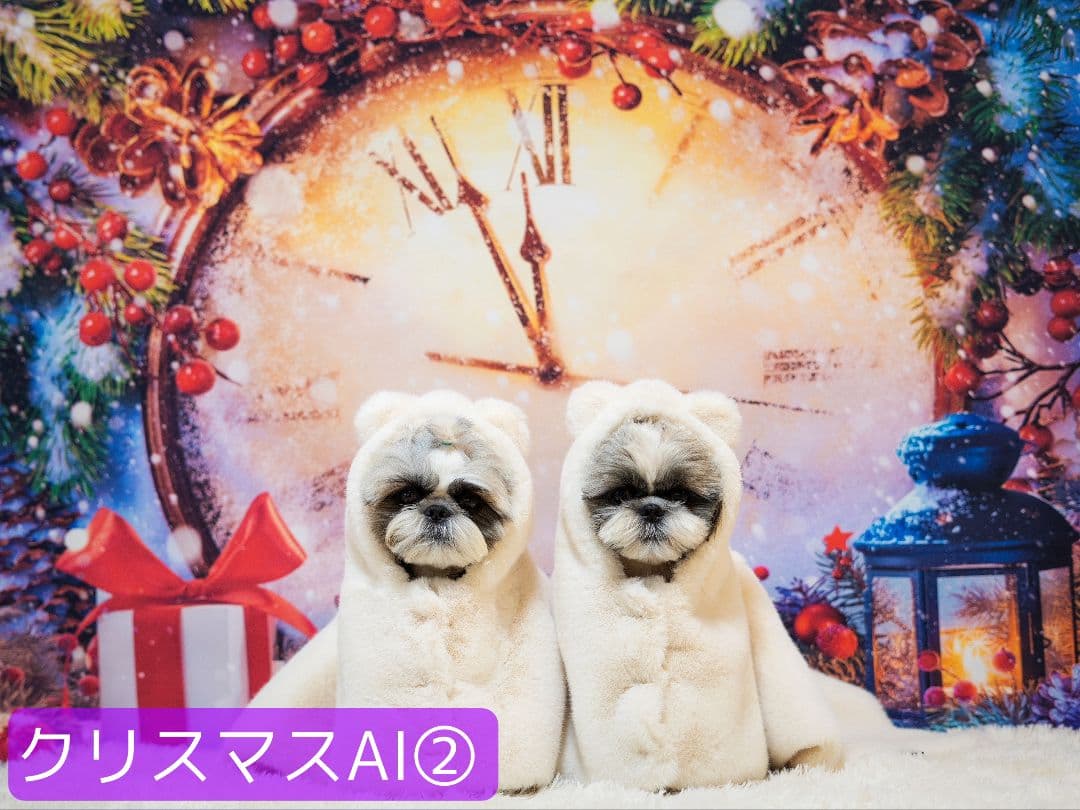 背景布+トリミングチョーカーリボン　50個　どんぐり　松ぼっくり　秋　紅葉