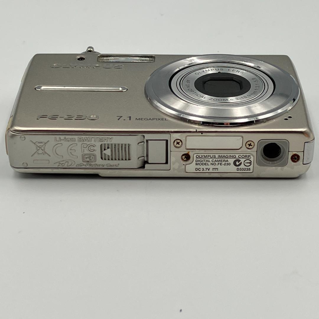 OLYMPUS FE-230 7.1メガピクセル コンパクトデジタルカメラ