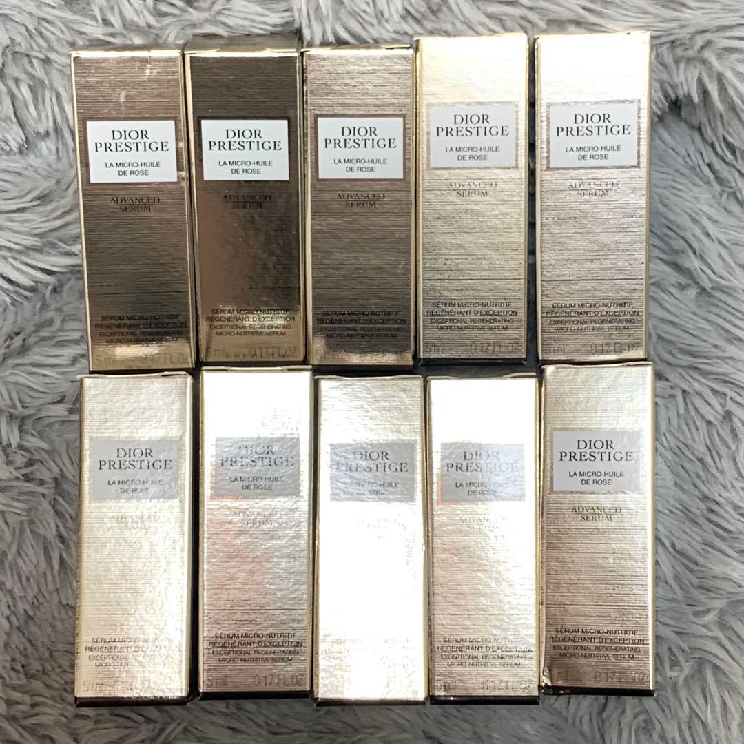 Dior Prestige マイクロユイルドローズセラム 5本セット　50ml