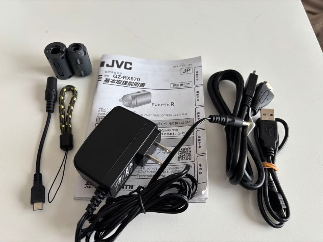 JVCケンウッド Everio R GZ-RX670-C 動作品　箱無し