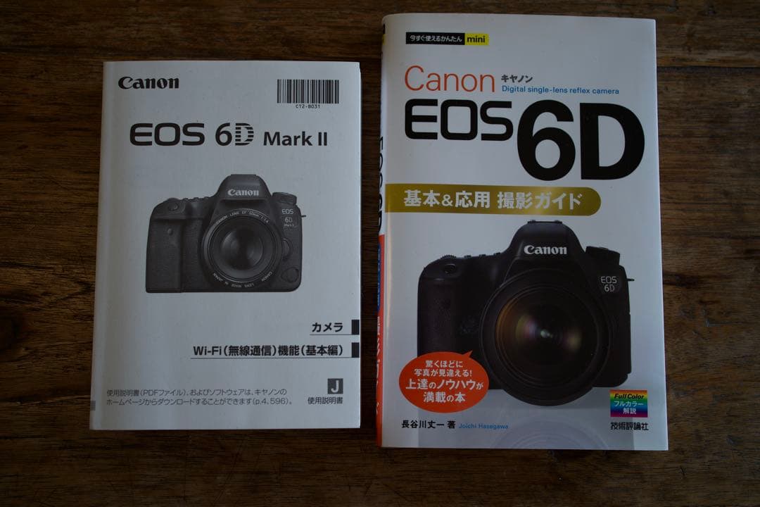 Canon EOS 6D Mark II 本体と付属品