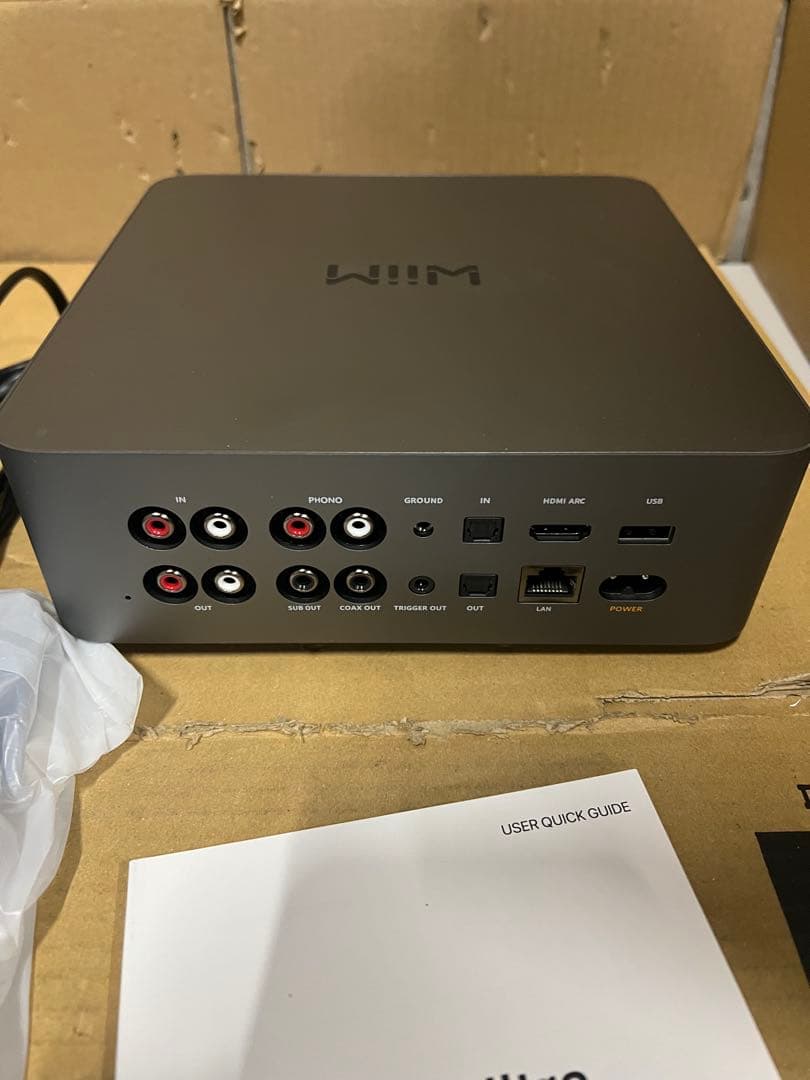 WiiM Ultra 音楽ストリーマー＆デジタルプリアンプ