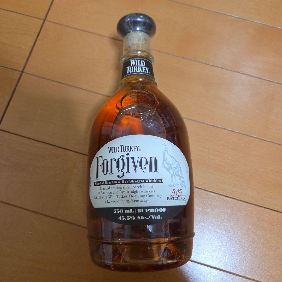 ウイスキー　ワイルドターキーフォーギブン750ml