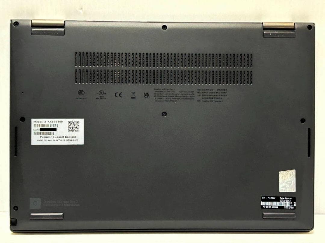 第12世代Core i5 ThinkPad X13 YOGA GEN3 16GB