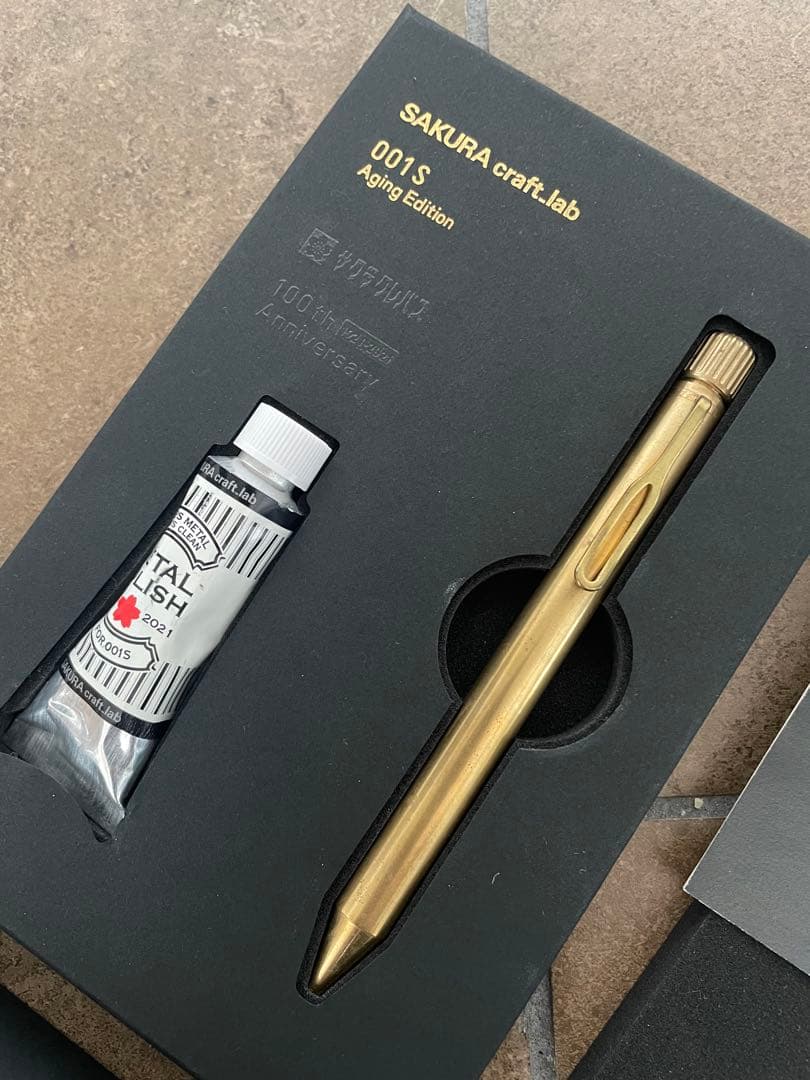 筆記具 SAKURA craft.lab 001S Aging Edition